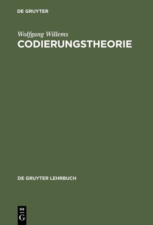 Produktbild: Codierungstheorie