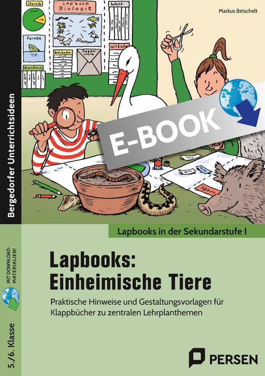 Produktbild: Lapbooks: Einheimische Tiere