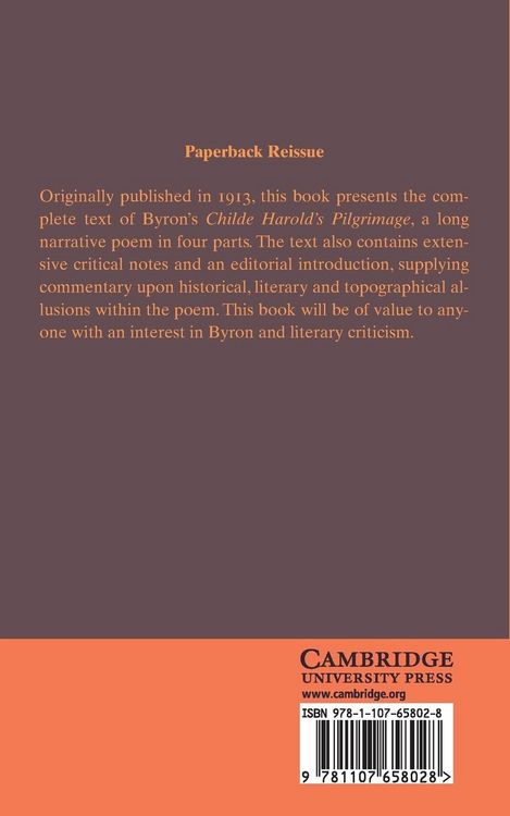 Produktbild: Childe Harold's Pilgrimage