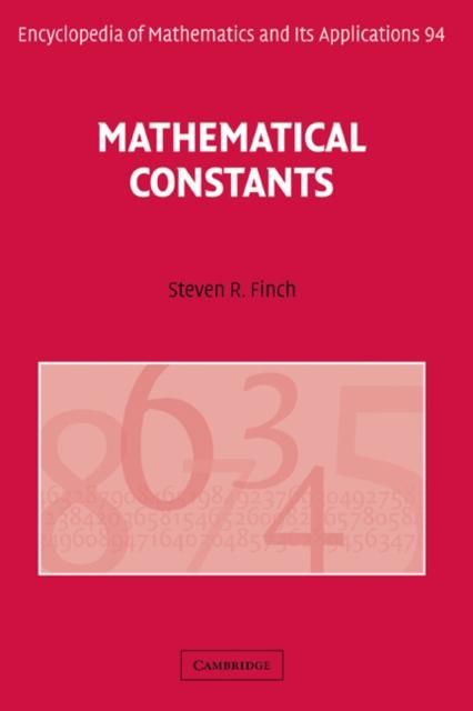Produktbild: Mathematical Constants