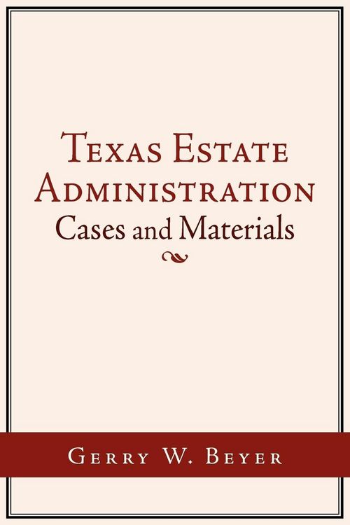Produktbild: Texas Estate Administration