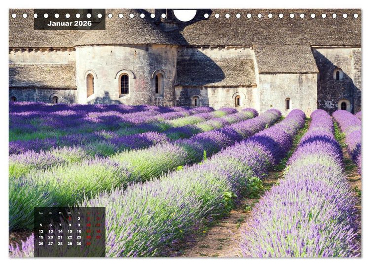 Produktbild: Provence - Farben und D&uuml;fte (Wandkalender 2026 DIN A4 quer), CALVENDO Monatskalender