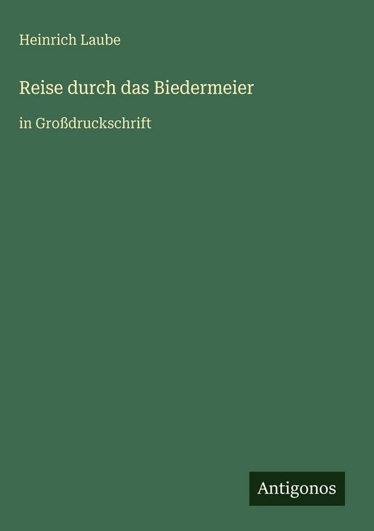 Produktbild: Reise durch das Biedermeier