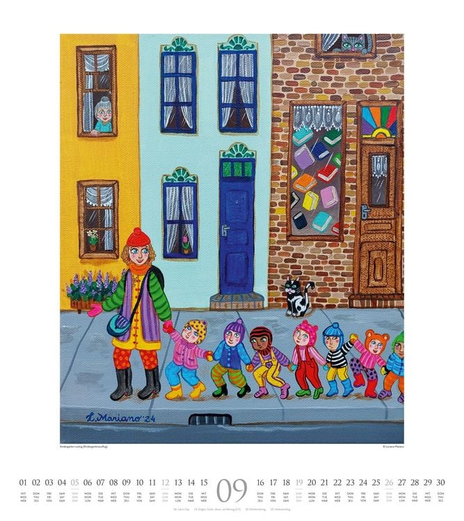 Produktbild: Naive Malerei Kalender 2027