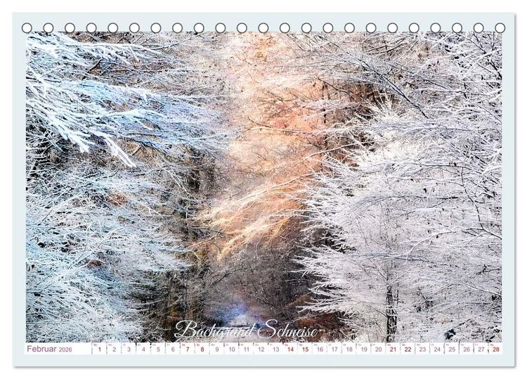 Produktbild: Dreieich Natur Pur (Tischkalender 2026 DIN A5 quer), CALVENDO Monatskalender
