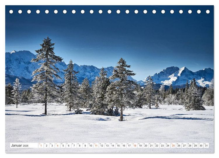 Produktbild: Wege durch die Alpen (Tischkalender 2026 DIN A5 quer), CALVENDO Monatskalender