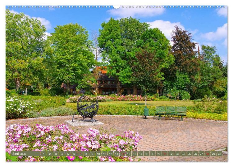 Produktbild: Bad Bodenteich - Kurort in der L&uuml;neburger Heide (Wandkalender 2026 DIN A2 quer), CALVENDO Monatskalender