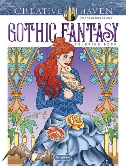 Produktbild: Creative Haven Gothic Fantasy Coloring Book