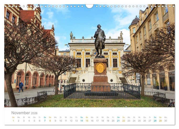 Produktbild: Leipzig - Spaziergang durch Epochen (Wandkalender 2026 DIN A3 quer), CALVENDO Monatskalender