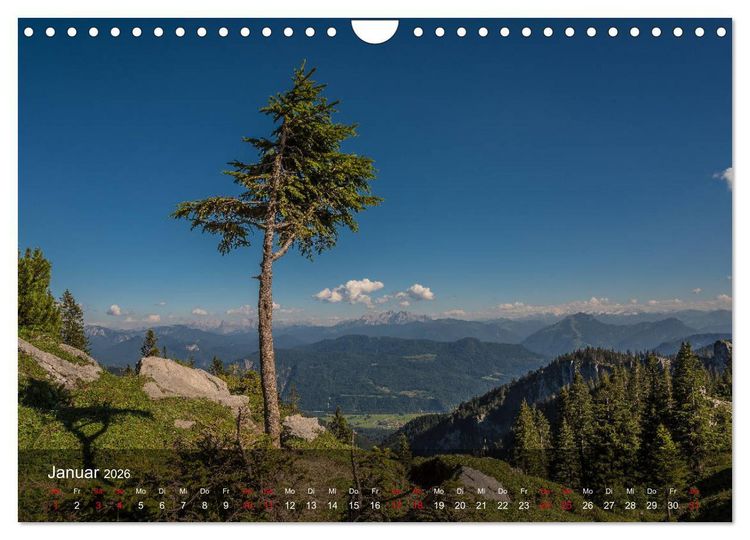 Produktbild: Naturerlebnis Aschau (Wandkalender 2026 DIN A4 quer), CALVENDO Monatskalender