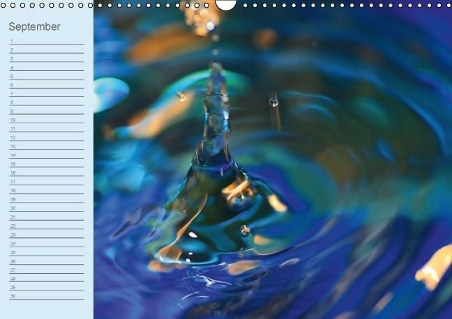 Produktbild: Geburtstagskalender "Wasser-Spiele" (Wandkalender immerw&auml;hrend DIN A3 quer)
