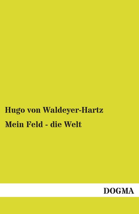Produktbild: Mein Feld - die Welt
