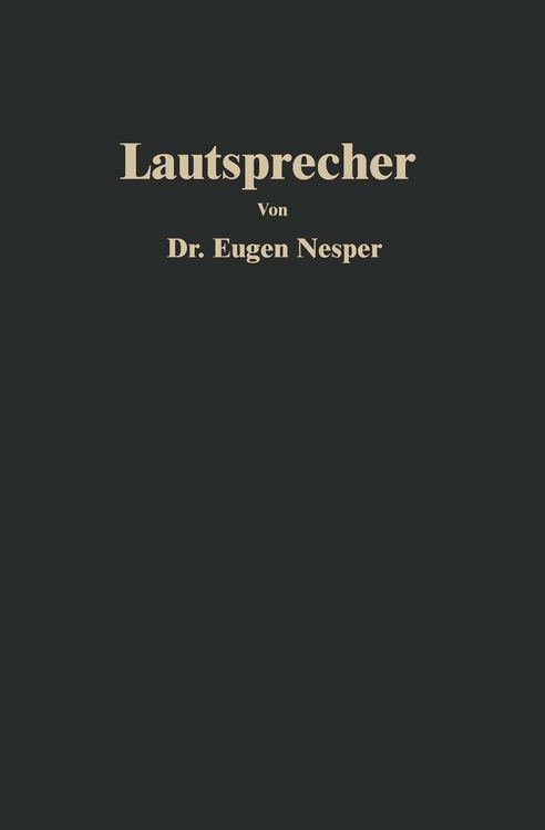 Produktbild: Lautsprecher