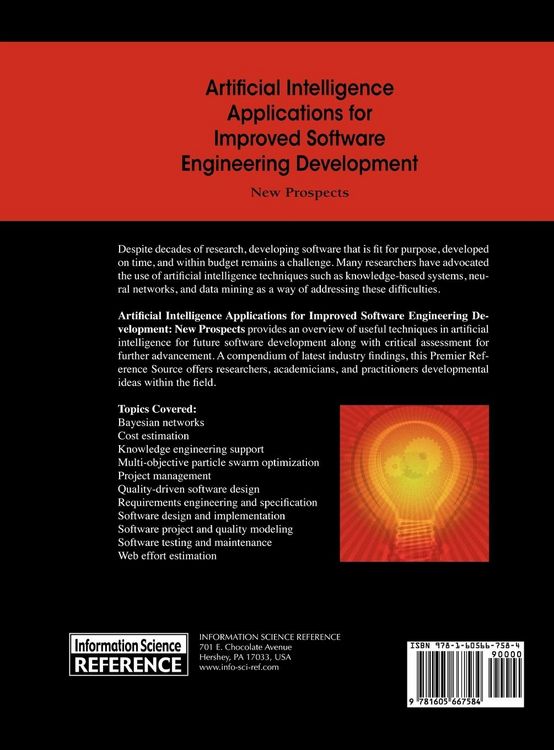 Produktbild: Artificial Intelligence Applications for Improved Software Engineering Development