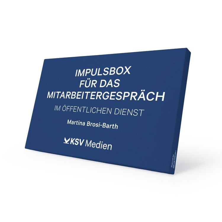 Produktbild: Impulsbox f&uuml;r das Mitarbeitergespr&auml;ch - Kartenset
