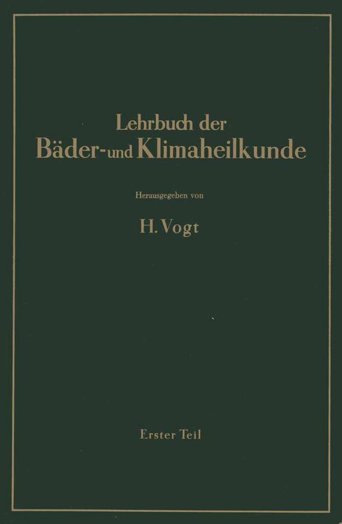 Produktbild: Lehrbuch der B&auml;der- und Klimaheilkunde