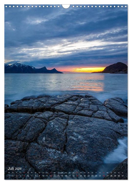 Produktbild: Mystische Lofoten (Wandkalender 2026 DIN A3 hoch), CALVENDO Monatskalender