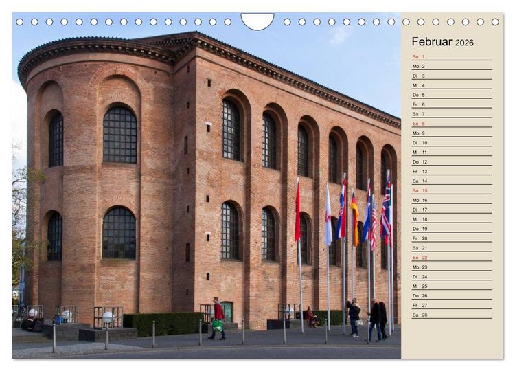 Produktbild: TRIER an der Mosel (Wandkalender 2026 DIN A4 quer), CALVENDO Monatskalender