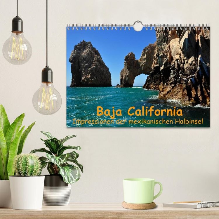 Produktbild: Baja California - Impressionen der mexikanischen Halbinsel (Wandkalender 2026 DIN A4 quer), CALVENDO Monatskalender