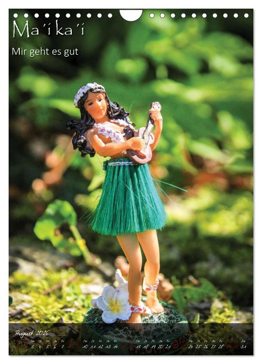 Produktbild: Hula Dancer - Hawaiianische Weisheiten (Wandkalender 2026 DIN A4 hoch), CALVENDO Monatskalender