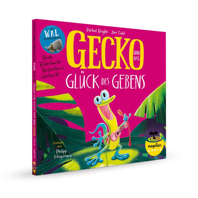 Produktbild: Gecko und das Gl&uuml;ck des Gebens / Der Wal, der immer mehr wollte (Audio-CD)