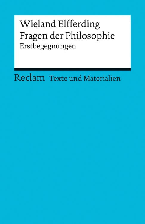 Bild vom Artikel Fragen der Philosophie vom Autor Wieland Elfferding