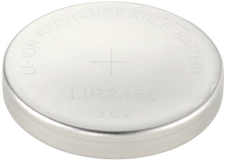 Produktbild: VOLTCRAFT LIR2450 Knopfzellen-Akku LIR2450 Lithium 120 mAh 3.6V 1St.
