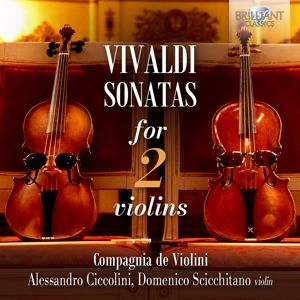 Produktbild: Vivaldi:Sonatas for 2 Violins