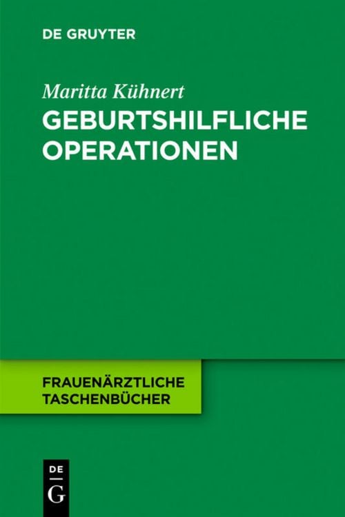 Produktbild: Geburtshilfliche Operationen
