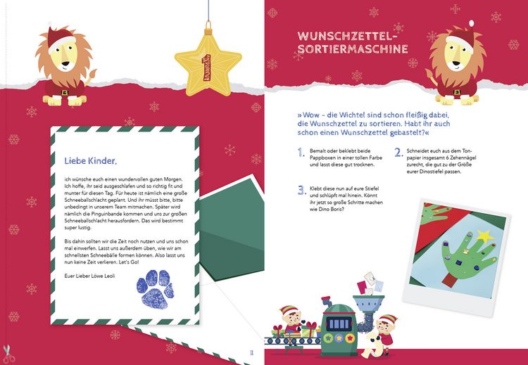 Produktbild: Kita-to-Go: Leolis bunter Adventskalender &ndash; Vorweihnachtliche Spiel-, Bastel- und Geschenkideen