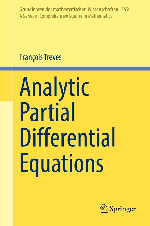 Produktbild: Analytic Partial Differential Equations