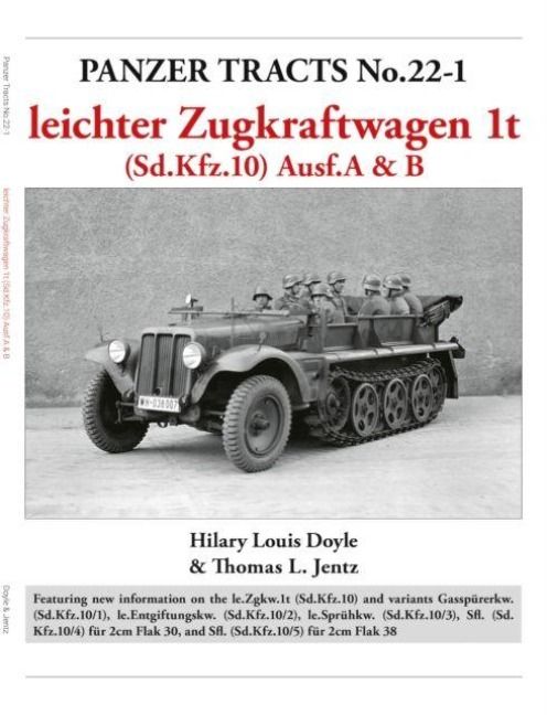 Produktbild: Panzer Tracts No.22-1: leichter Zugkraftwagen 1t (Sd.Kfz.10) Ausf.A & B
