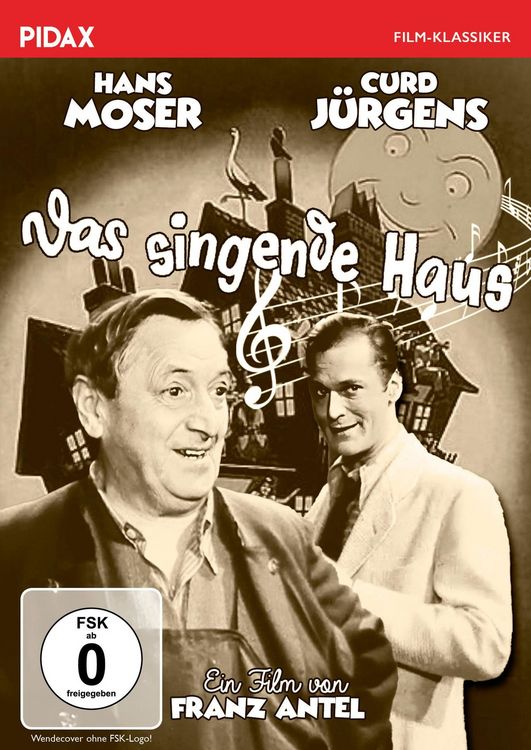 Produktbild: Das singende Haus / Kom&ouml;die mit Hans Moser und Curd J&uuml;rgens (Pidax Film-Klassiker)