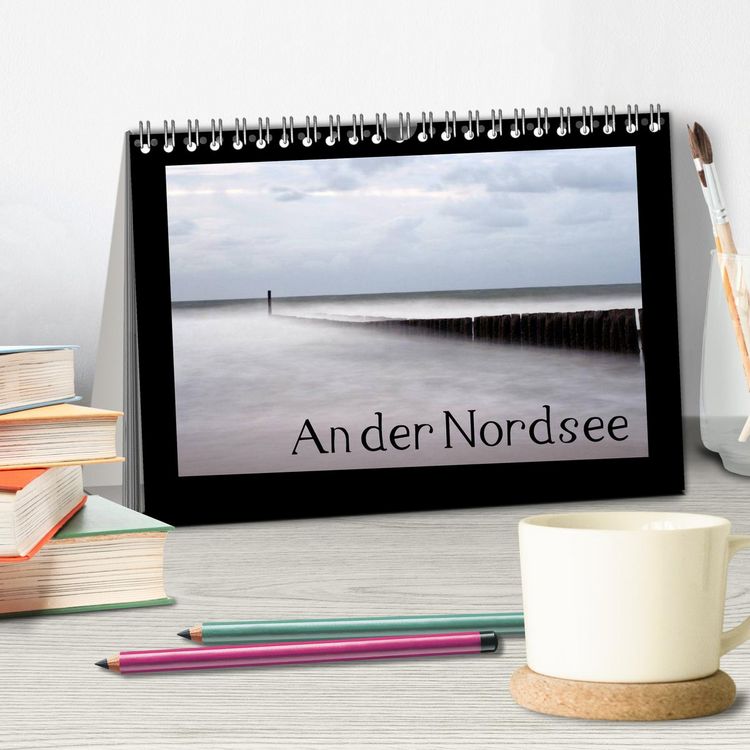 Produktbild: An der Nordsee (Tischkalender 2026 DIN A5 quer), CALVENDO Monatskalender