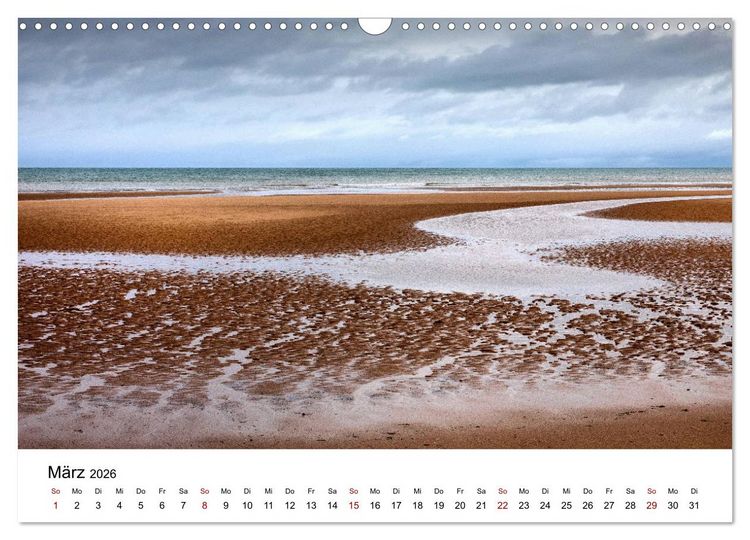 Produktbild: Normandie - Land am Meer (Wandkalender 2026 DIN A3 quer), CALVENDO Monatskalender