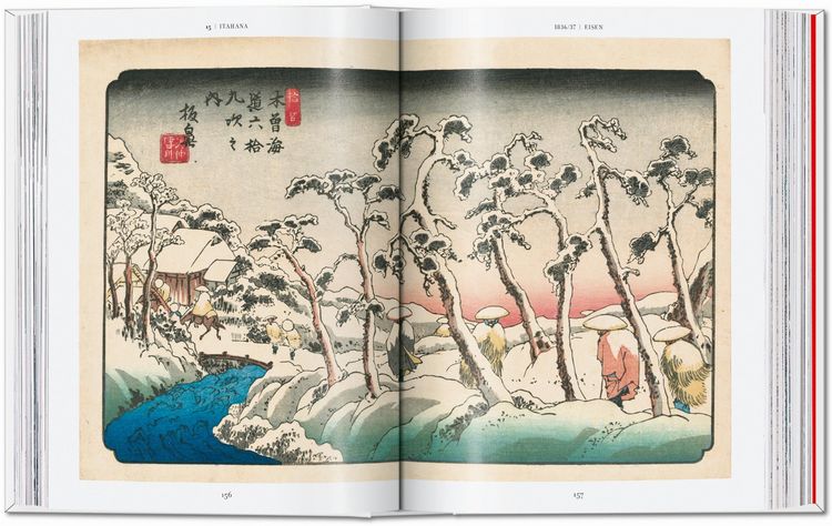 Produktbild: Hiroshige & Eisen. The Sixty-Nine Stations along the Kisokaido. 40th Ed.