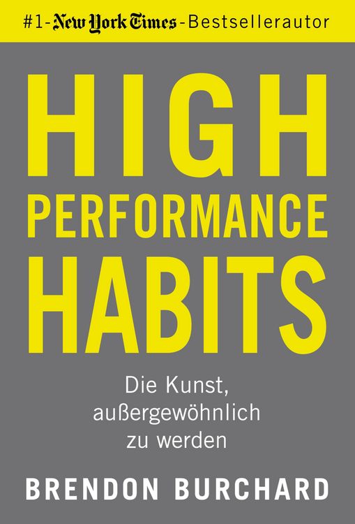 Produktbild: High Performance Habits