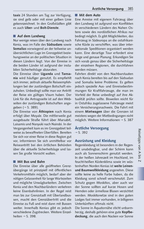 Produktbild: TRESCHER Reisef&uuml;hrer Kenia