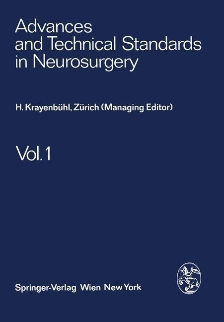 Produktbild: Advances and Technical Standards in Neurosurgery