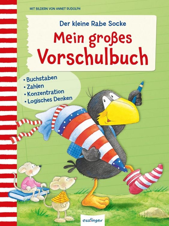 Produktbild: Der kleine Rabe Socke: Mein großes Vorschulbuch