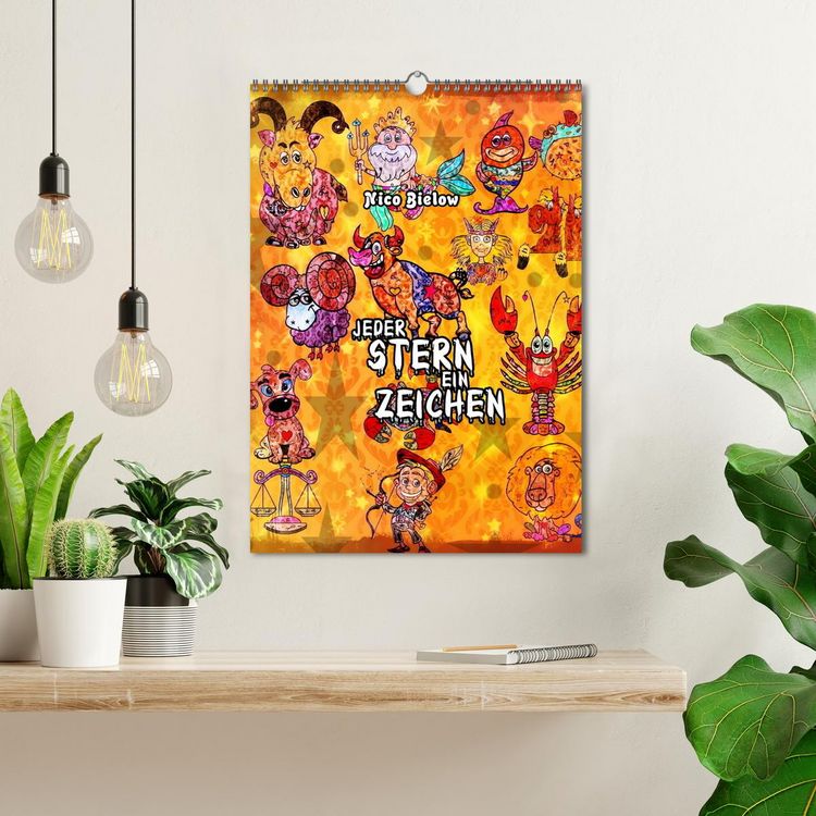 Produktbild: Jeder Stern ein Zeichen (Wandkalender 2026 DIN A3 hoch), CALVENDO Monatskalender