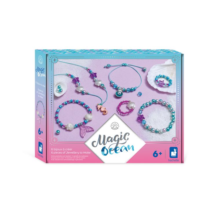 Produktbild: Meerjungfrauen-Schmuck &ndash; Bastelset f&uuml;r Kinder (6 Schmuckst&uuml;cke)