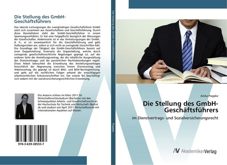Produktbild: Die Stellung des GmbH-Gesch&auml;ftsf&uuml;hrers
