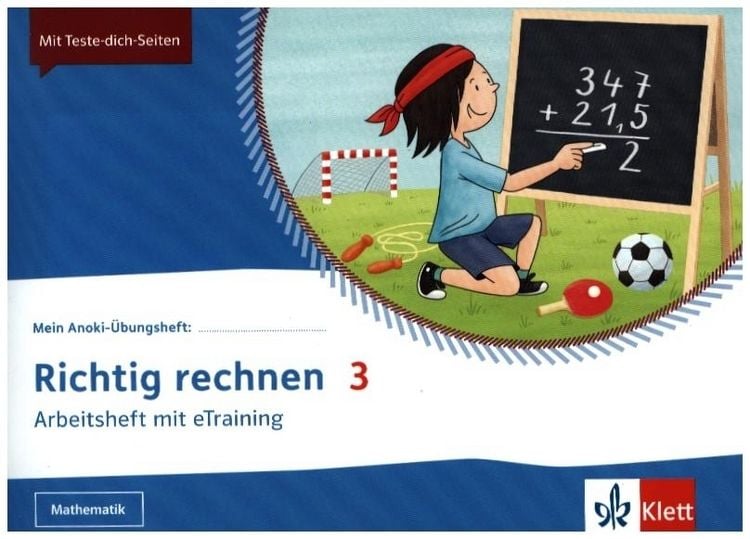 Produktbild: Mein Anoki-Übungsheft. Richtig rechnen 3