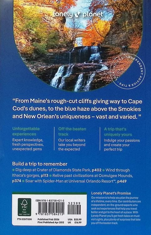 Produktbild: Lonely Planet Eastern USA