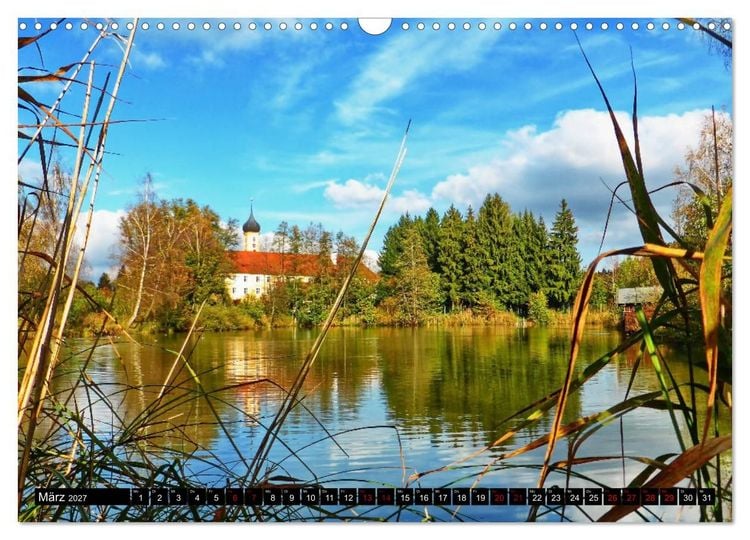 Produktbild: Die Stauden - Heimat in den westlichen W&auml;lder Augsburg (Wandkalender 2027 DIN A3 quer), CALVENDO Monatskalender