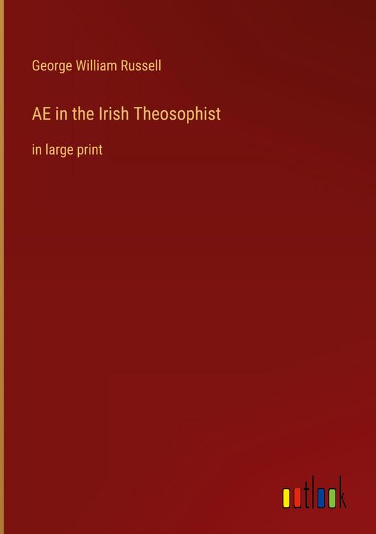 Produktbild: AE in the Irish Theosophist