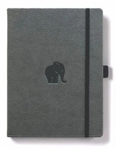 Produktbild: A5+ Grey Elephant Dotted