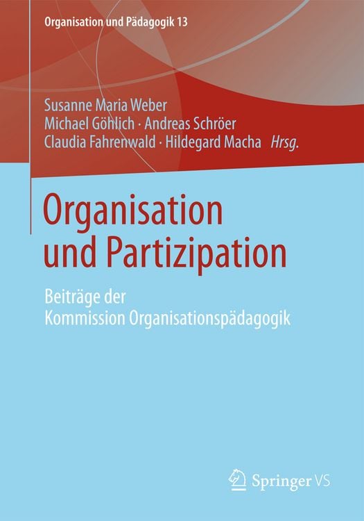 Produktbild: Organisation und Partizipation