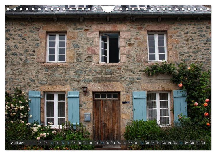 Produktbild: Farben der Bretagne (Wandkalender 2026 DIN A4 quer), CALVENDO Monatskalender